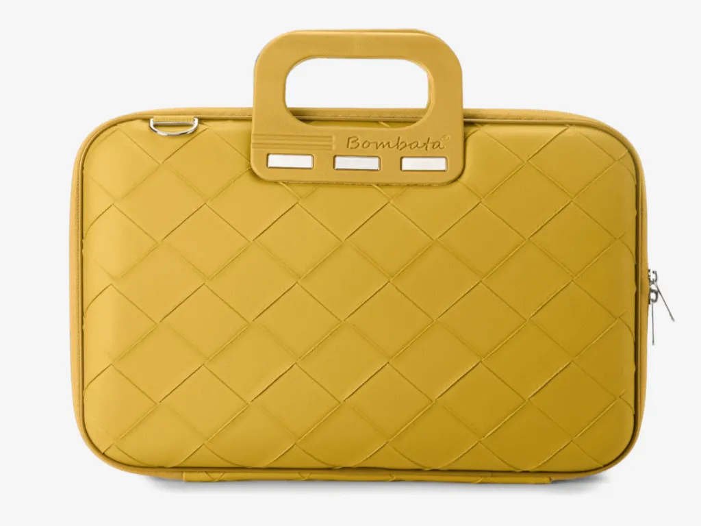 Bombata Torba BOMBATA Intrecciato 15,6/16 Yellow Slika 1